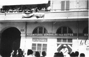 MH b- 084- Place Kleber et prefecture- 6 juin 58